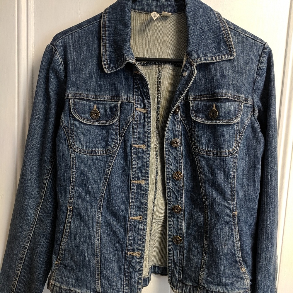 St John's Bay Size Medium Jean Jacket